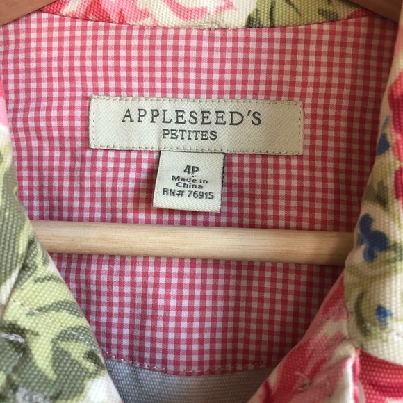 Appleseed’s Petites Floral Blazer Jacket 4P - Picture 3 of 8